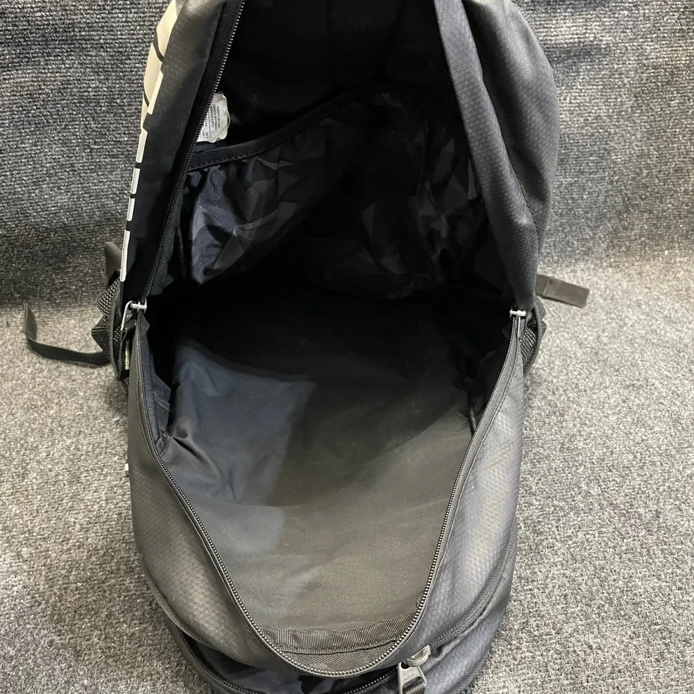 Nike BA4595-067 Max Air Black Polyester Athletic School Work Travel Backpack Bag